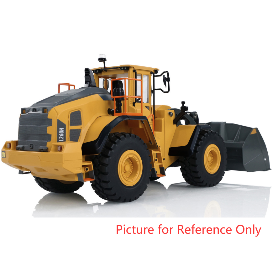 Second Hand CA Stock L260H Loader 1/16 Double Eagle E592 RC Loader Remote Control Car Light Sound