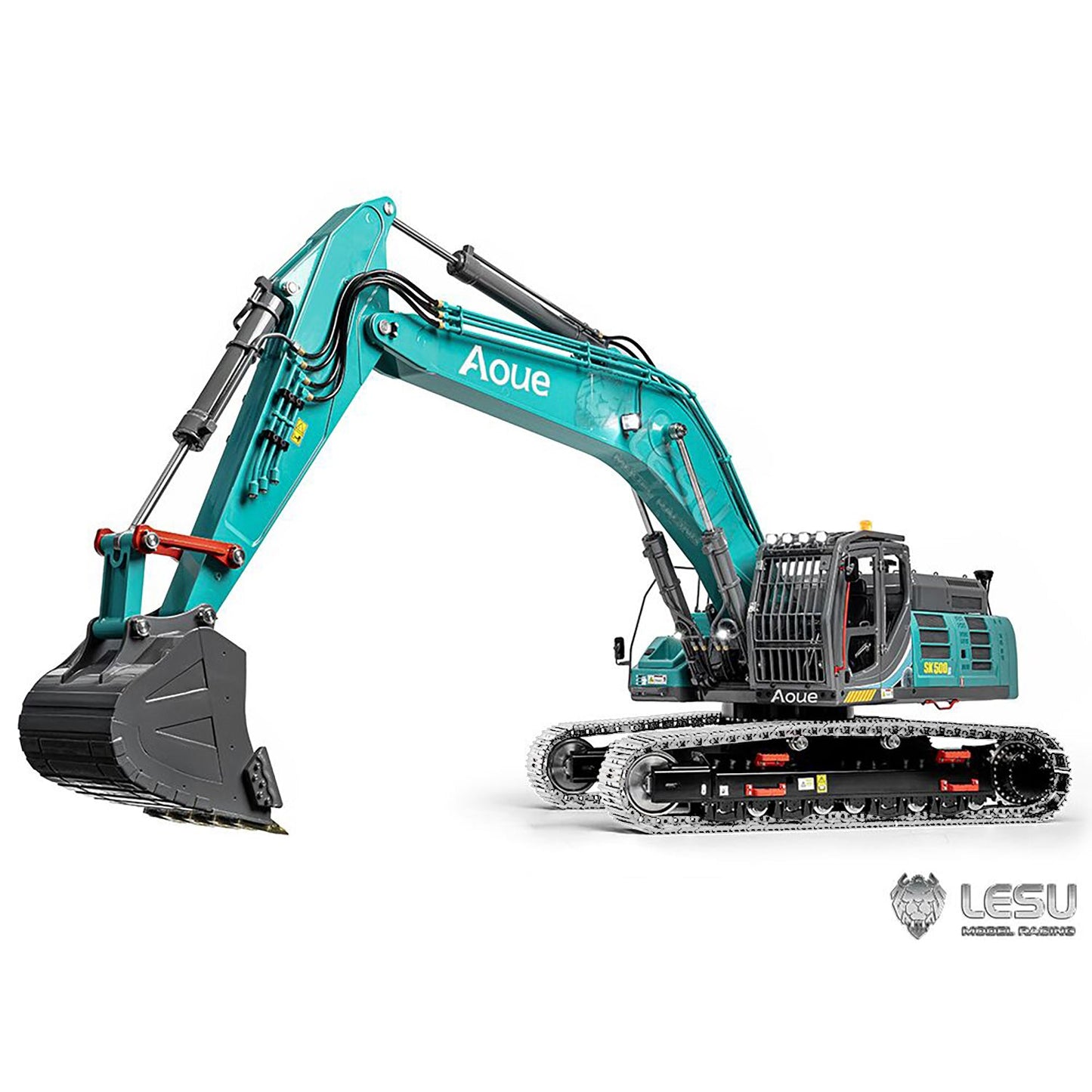 LESU SK500LC 1/14 RC Digger Radio Controlled Hydraulic Excavator Painted Assembled Construction Vehicle Toy Electric Car Model