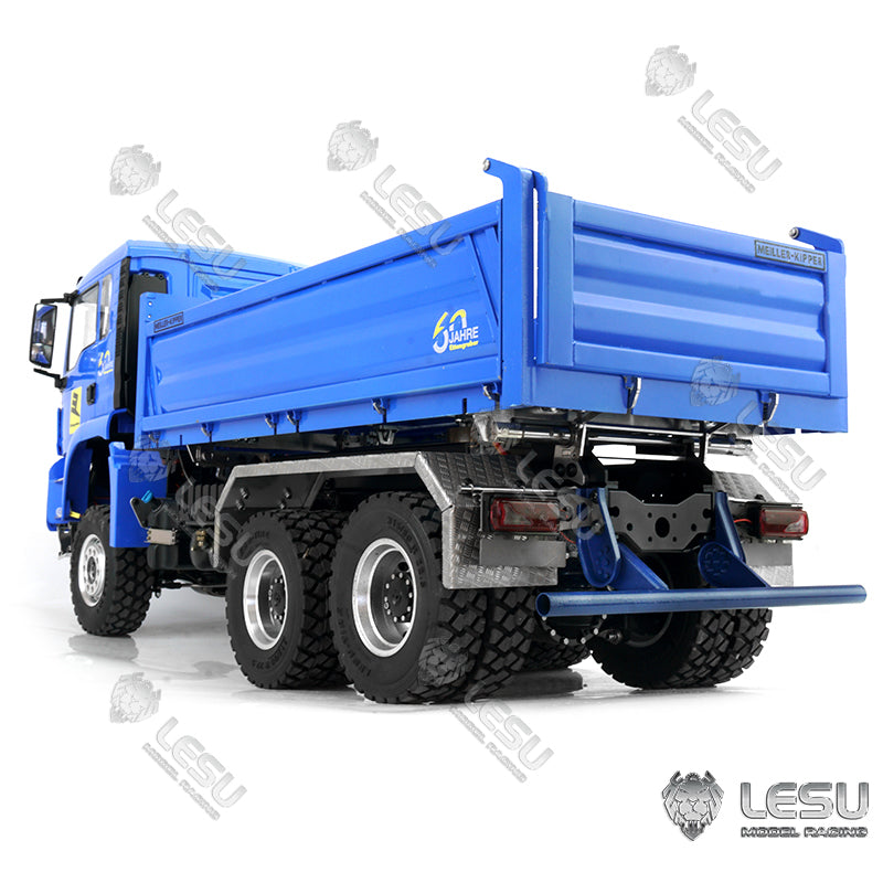 LESU 1/14 TGS Three-way RC Dumper Remote Controlled Truck Hydraulic Hobby Model Lights Sound ESC Cab 3Speed Gearbox