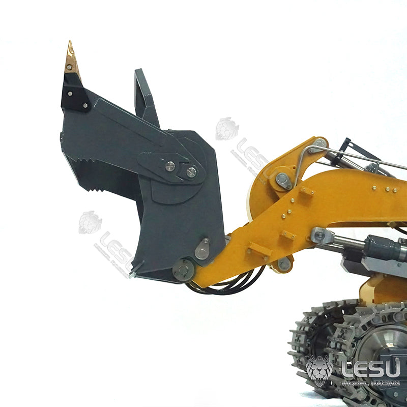 LESU 1/14 Metal Hydraulic RC Loader Battery PL18EV LITE Radio Controlled Ripper 636 Light Sound System Ready to Run