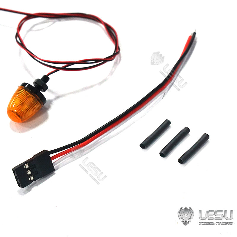 LESU RC Model Part Rotating Warning Light A RC 1/14 DIY TAMIYA Tractor Truck Car