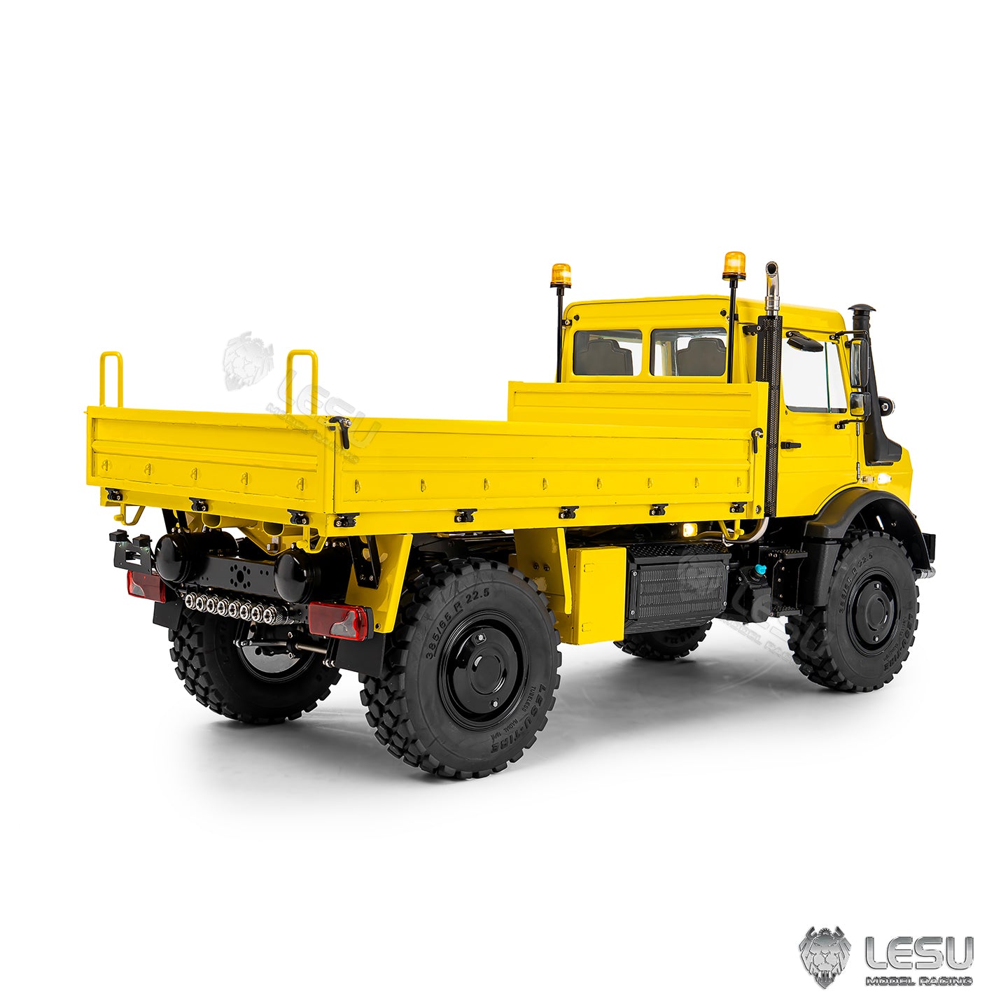 RTR LESU U4023 MT44023 1/14 Metal Hydraulic RC Off Road Car ATV Light Truck Model Light Sound System Axle Lock Flysky PL18EVLite