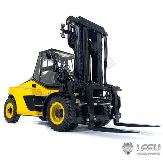 LESU 1/14 Aoue-LD160S RC Forklift Metal Remote Control Hydraulic Truck Models Sond Light System W/O Battery Charger