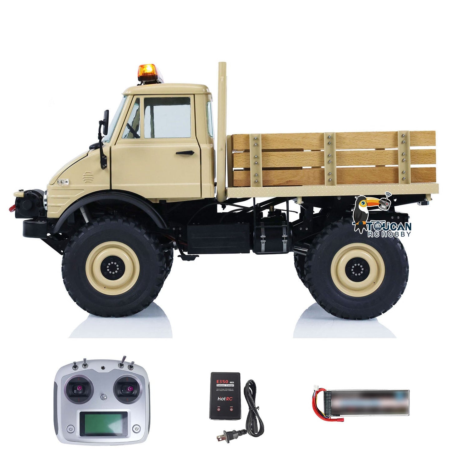 LESU 4x4 1/10 UM406 RC Off-Road Truck Remote Control Car W/ FS i6S Radio Electronic Parts Painted Assembled Model DIY Vehicle