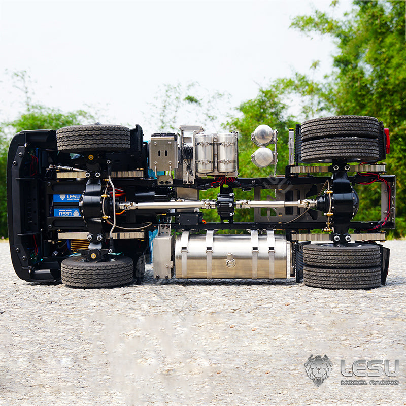 LESU 1/14 4*2 RC VM Tractor Truck Metal Chassis Unpainted Unassembled Cabin Shell 540 Motor Servo Radio Control DIY Cars