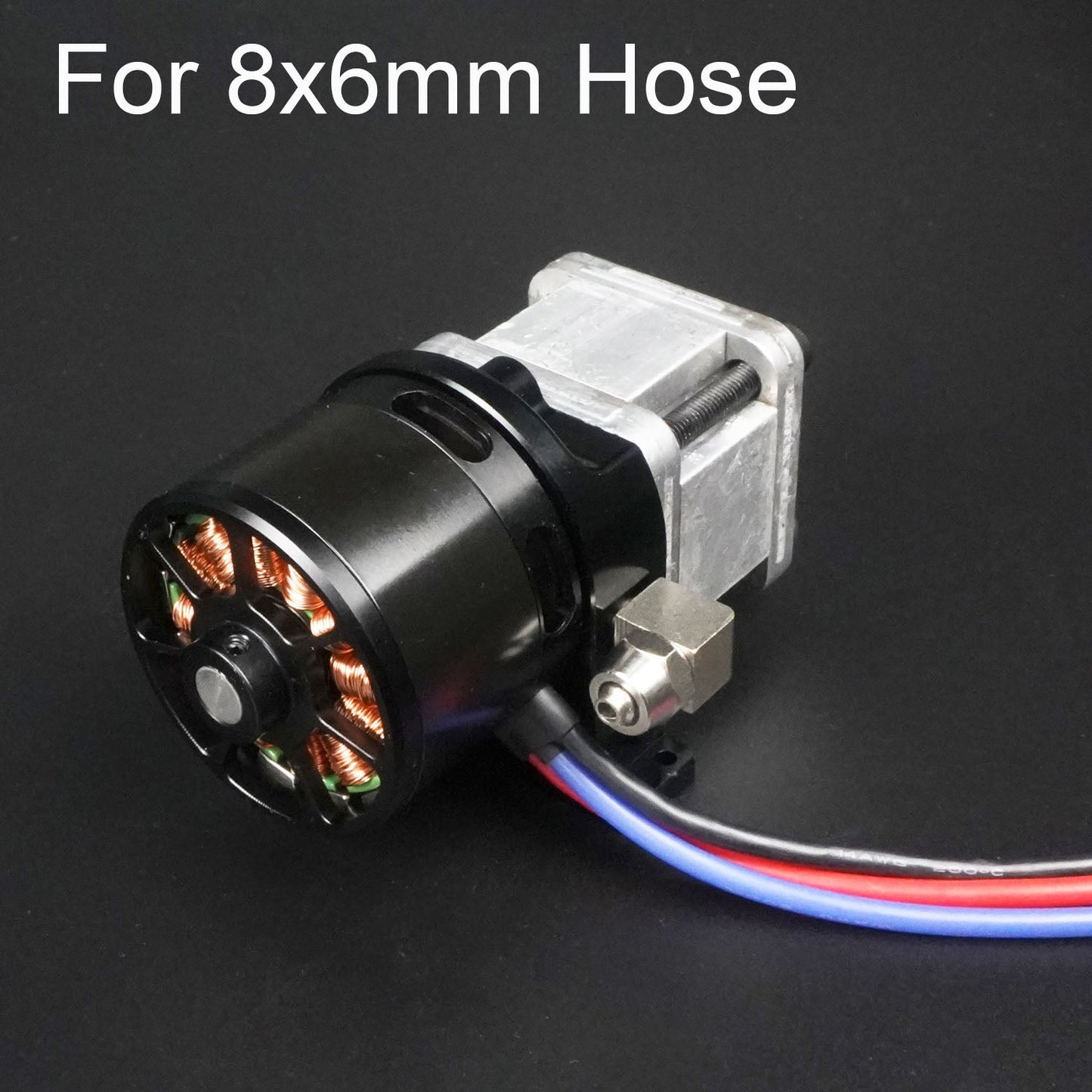 Hydraulic Pump 4020 Brushless Motor for 6x4MM Oil Pipe 1/12 1/14 RC Excavators