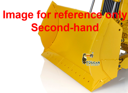Free Shipping CN Stock Second-hand 1/14 JDMODEL Metal Dozer Blades for JDM-98 RC Hydraulic Bulldozer Model Parts