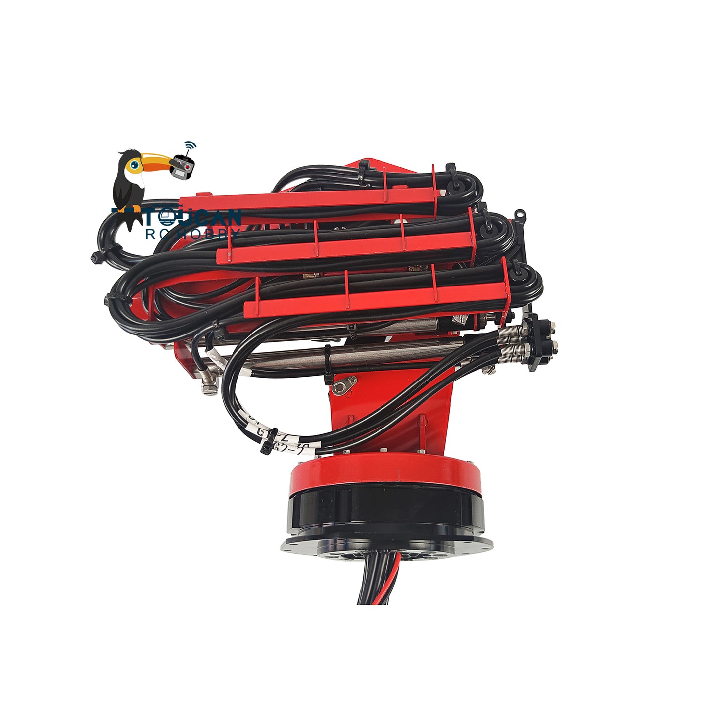 LESU 1/14 RC Model Parts Hydraulic Truck Fly Jib Arm W/ Control Crane Valve Oil Pump Dumper DIY Model ESC Servo Motor