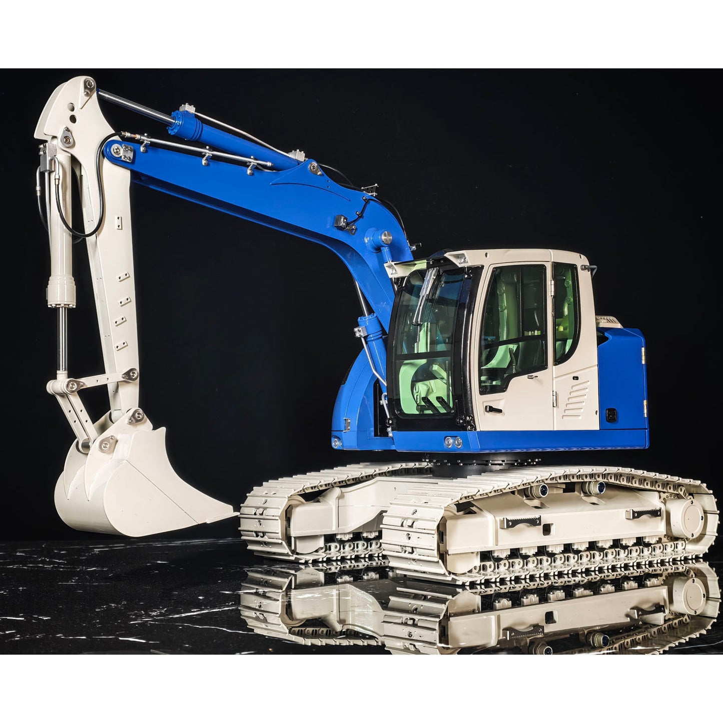 1/14 Metal 2Arms RC Hydraulic Tracked Excavator JDM-208 R920 3CH Radio Control Digger Engineering Vehicle  Flysky ST8