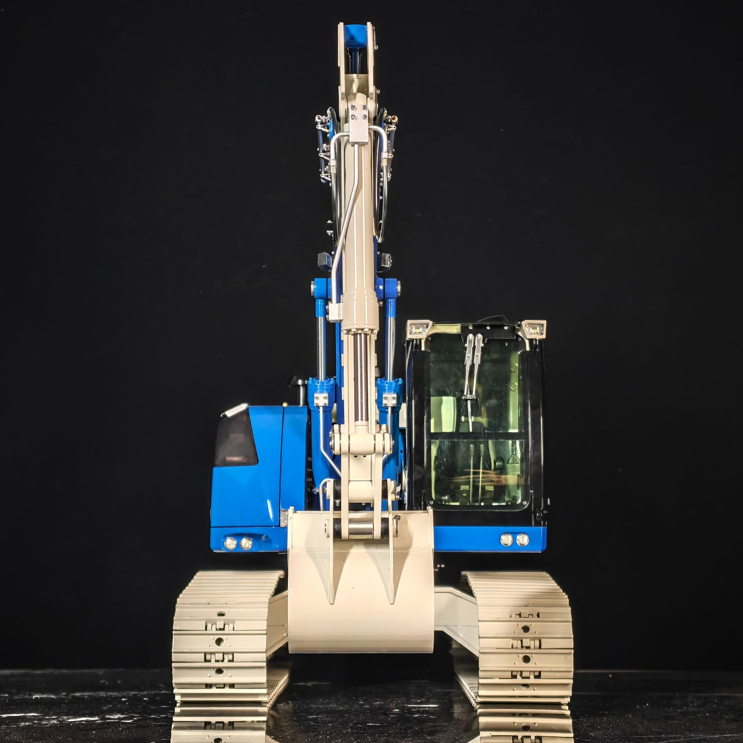 1/14 Metal 2Arms RC Hydraulic Tracked Excavator JDM-208 R920 3CH Radio Control Digger Engineering Vehicle  Flysky ST8