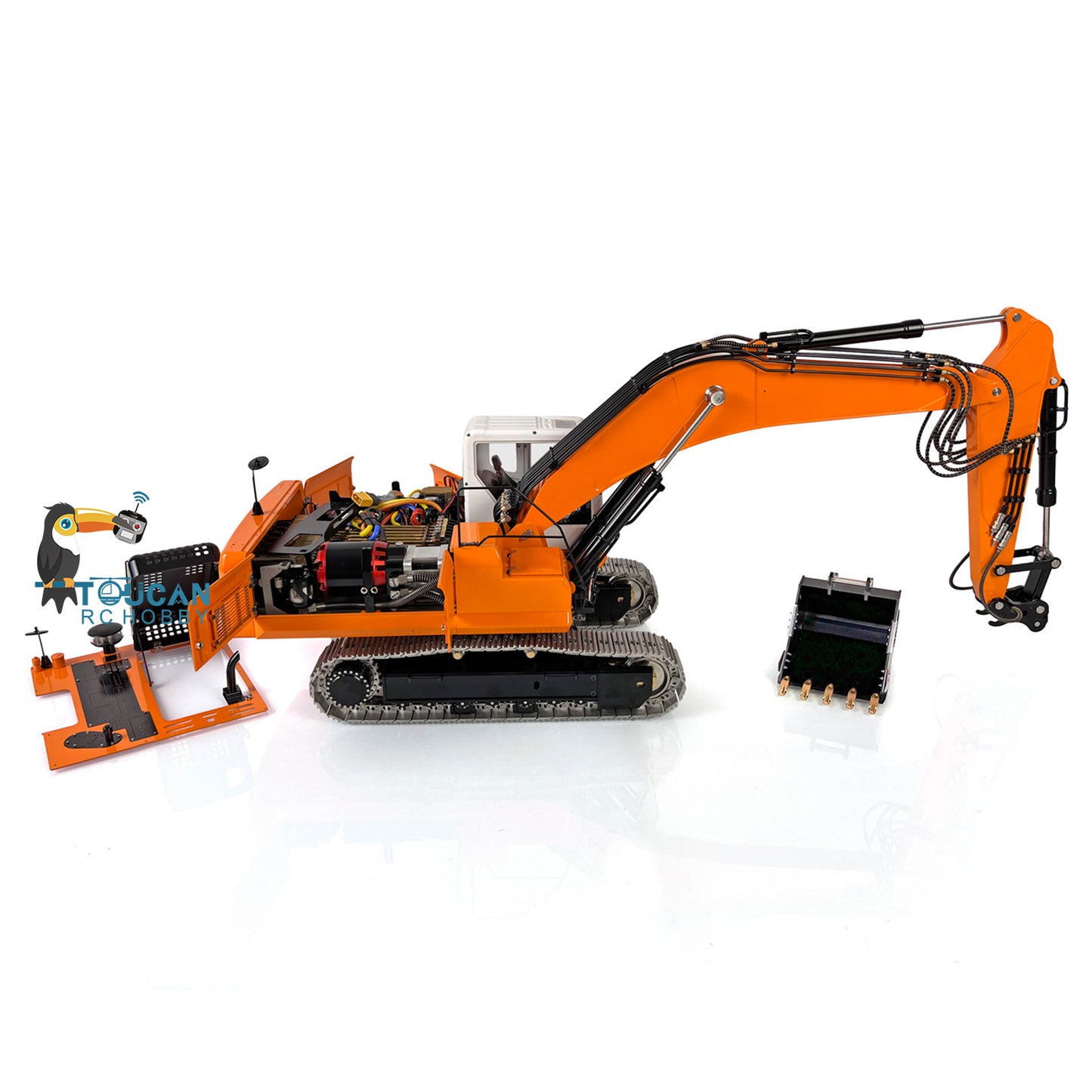 LESU PC360 1/14 RC Hydraulic Excavator RTR Metal PL18 Remote Controller