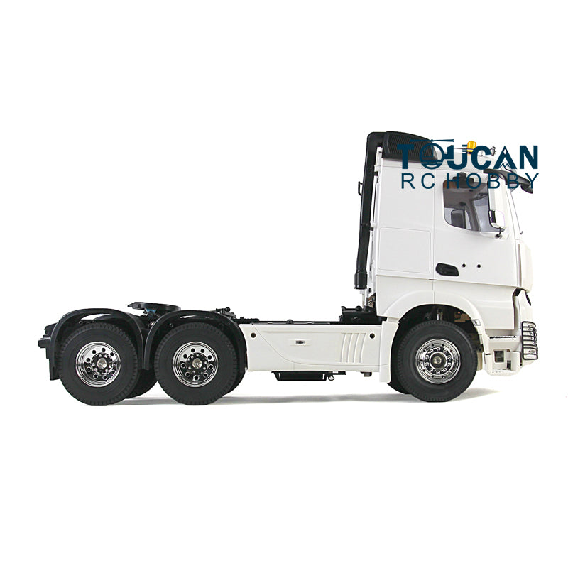 US STOCK TOUCAN 1/14 RC 3Axles Low Top Tractor Truck Trailer KIT DIY Model Motor