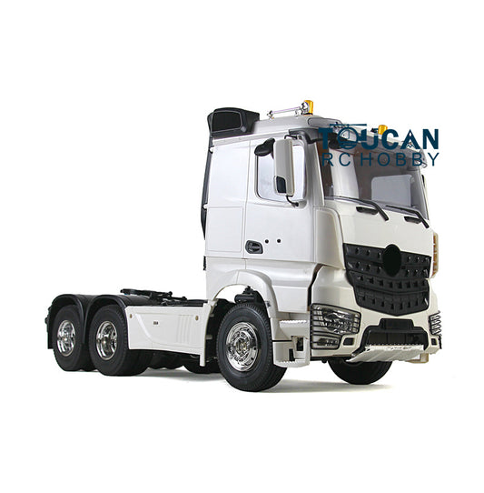 US STOCK TOUCAN 1/14 RC 3Axles Low Top Tractor Truck Trailer KIT DIY Model Motor