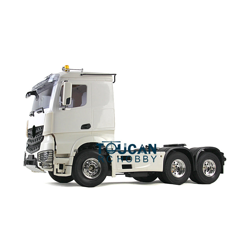 US STOCK TOUCAN 1/14 RC 3Axles Low Top Tractor Truck Trailer KIT DIY Model Motor