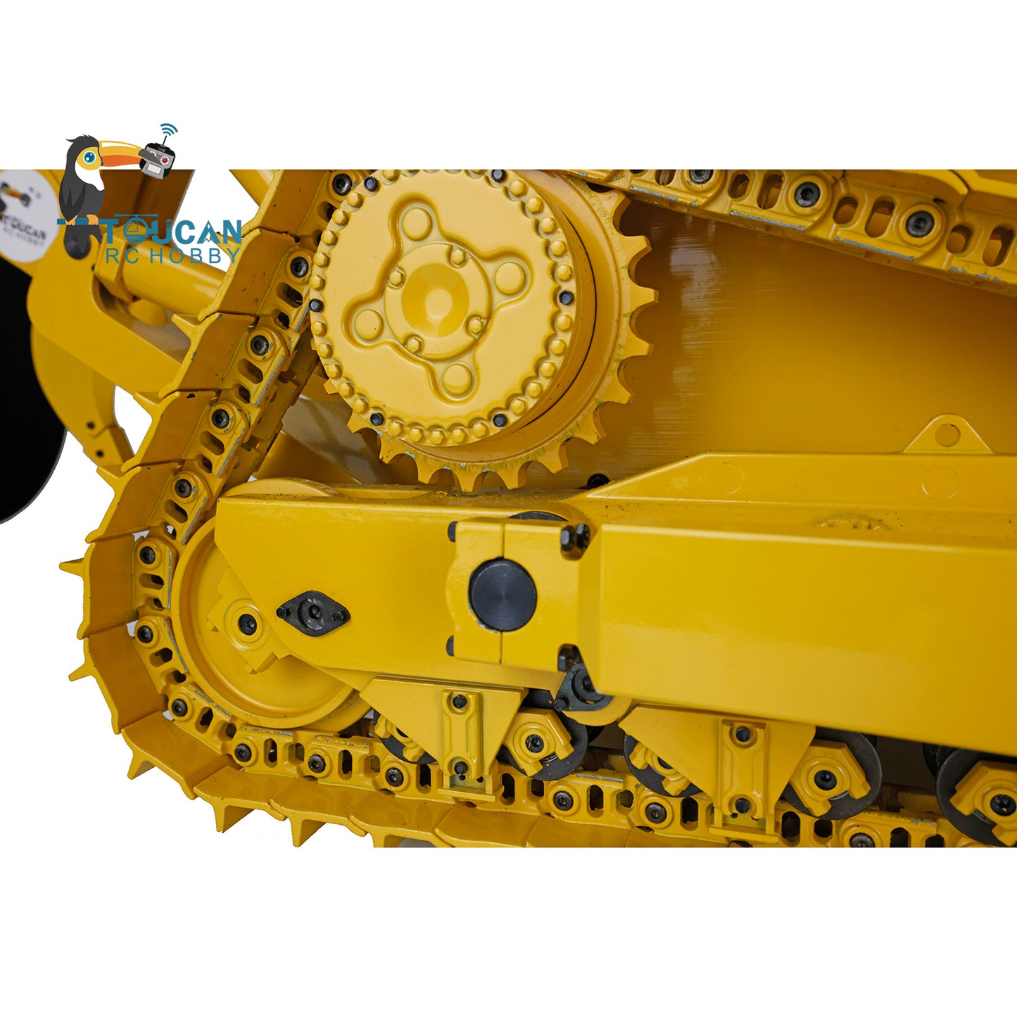 Fast Shipping Metal 1/14 RC Bulldozer Hydraulic DXR2 Remote Control D10T Tracked Dozer Model with 3T Sound System