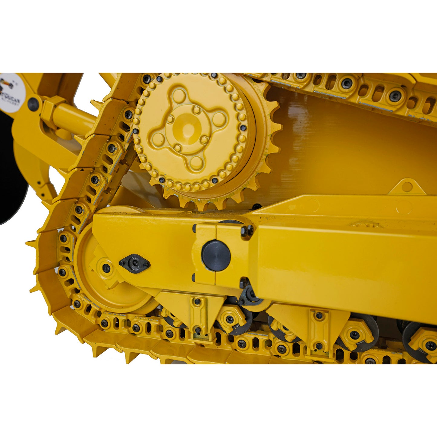 US STOCK Metal 1/14 RC Bulldozer Hydraulic DXR2 Remote Control D10T Tracked Dozer Model