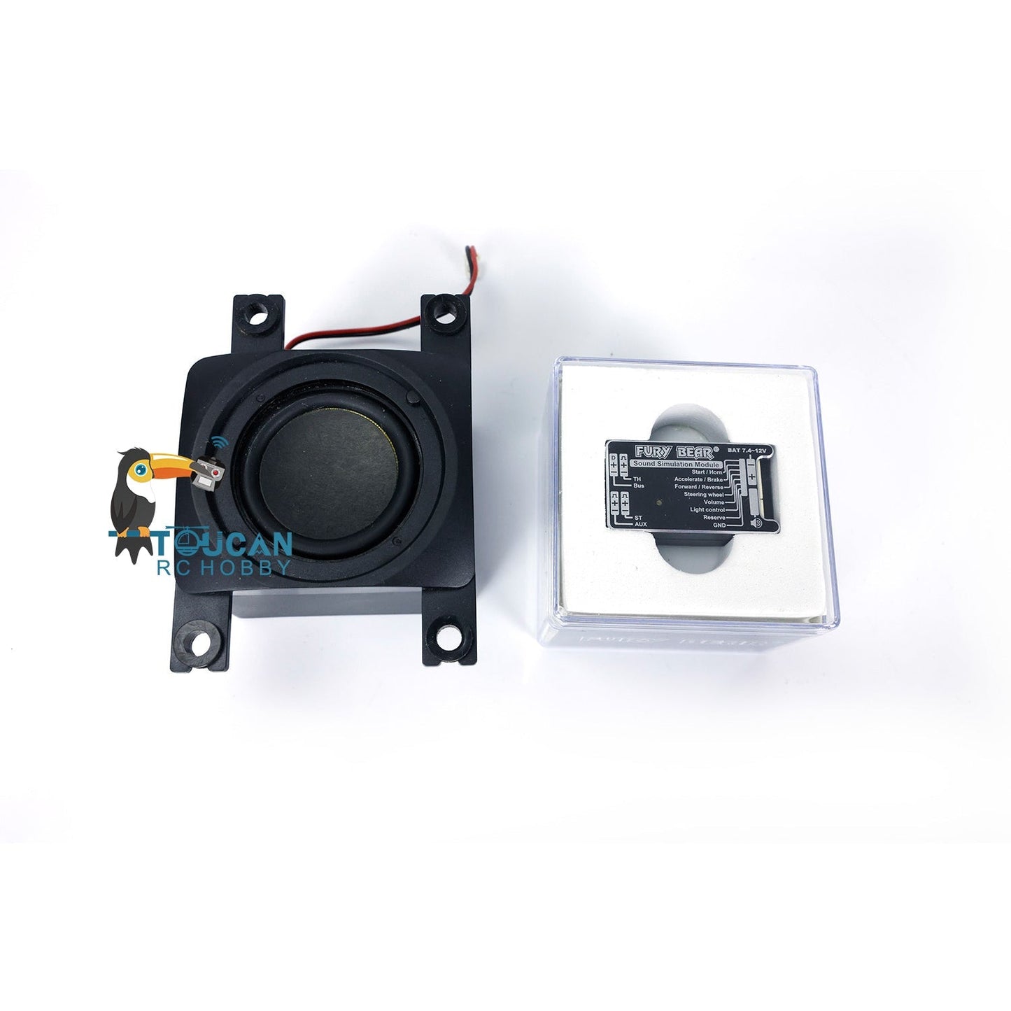 Sound System for 1/14 LESU Radio Control Tractor Truck R730 EURO6 FH750 Hobby Model 43x24x13.5mm Spare Part DIY