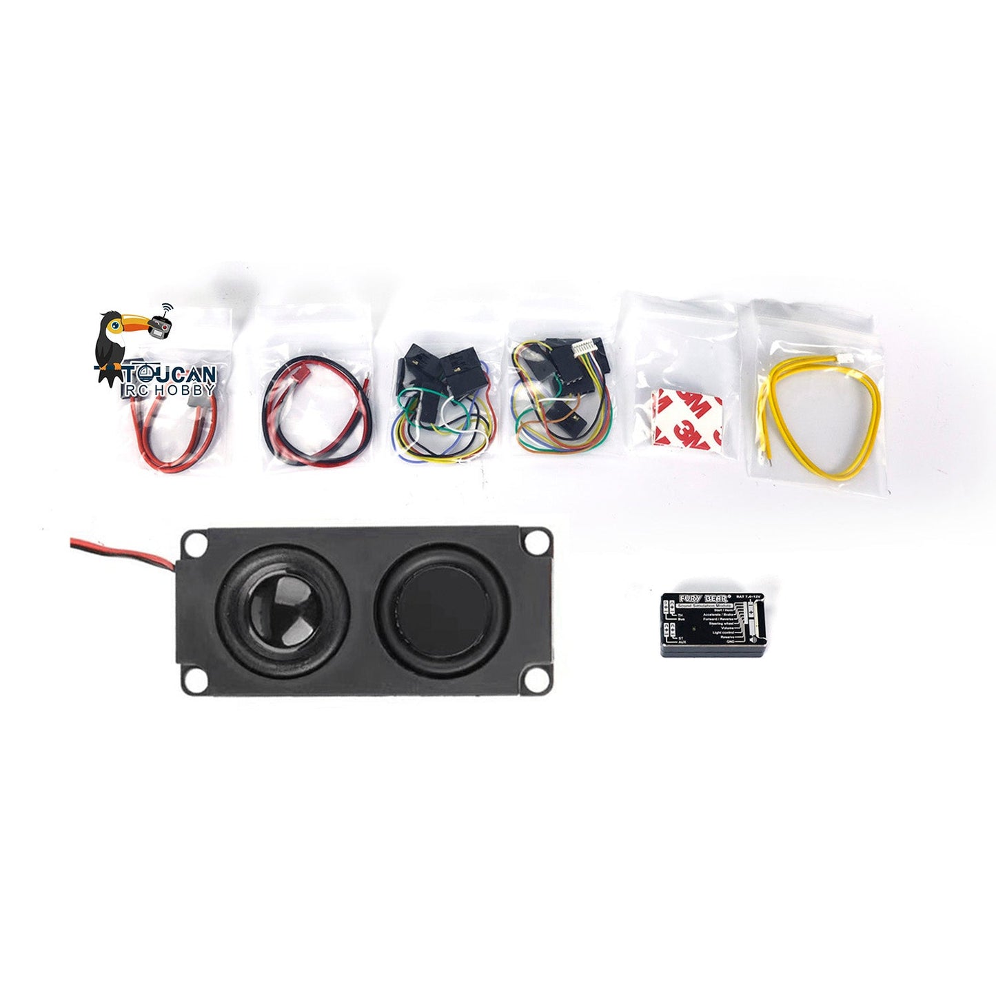 Sound System for 1/14 LESU Radio Control Tractor Truck R730 EURO6 FH750 Hobby Model 43x24x13.5mm Spare Part DIY