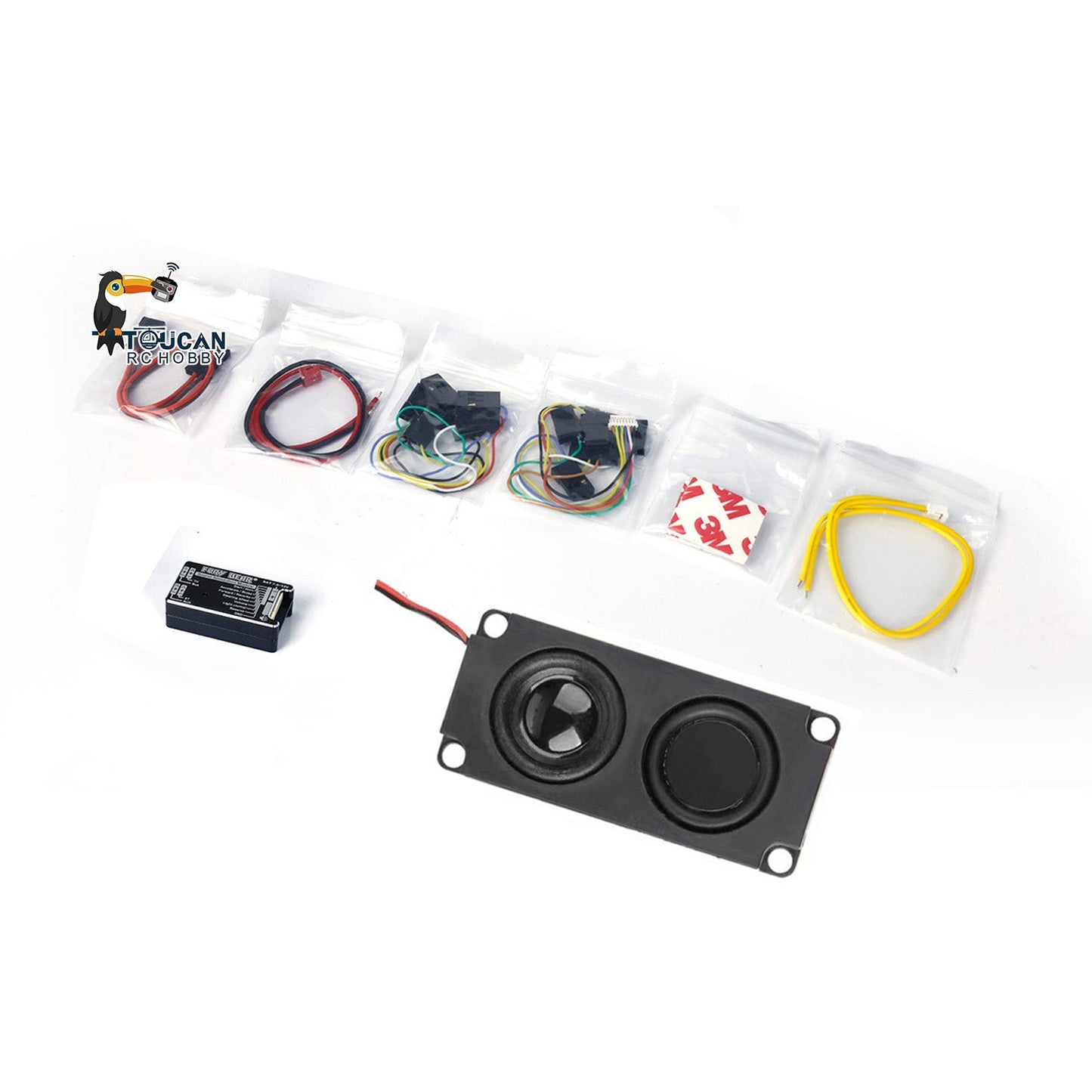 Sound System for 1/14 LESU Radio Control Tractor Truck R730 EURO6 FH750 Hobby Model 43x24x13.5mm Spare Part DIY