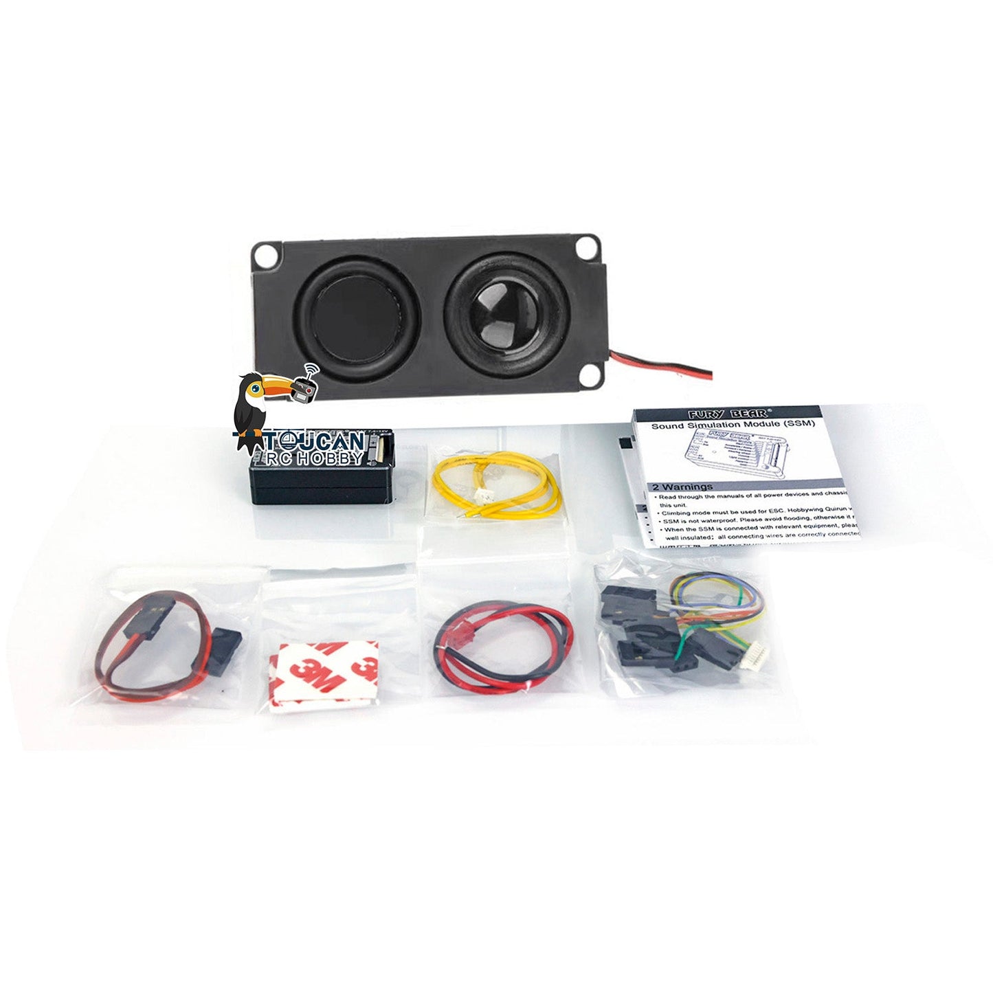 Sound System for 1/14 LESU Radio Control Tractor Truck R730 EURO6 FH750 Hobby Model 43x24x13.5mm Spare Part DIY