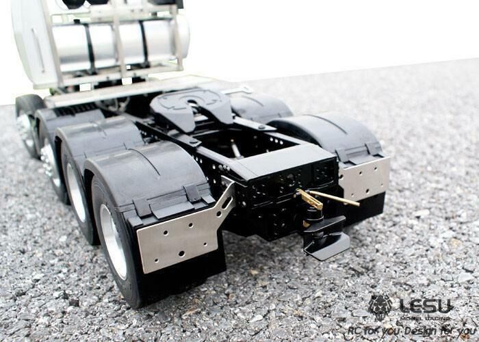 1:14 LESU 8x8 Metal TAMIYA 3363 1851 RC Tractor Truck Radio Controlled Cars DIY ModelAssembled Chassis Servos Motor