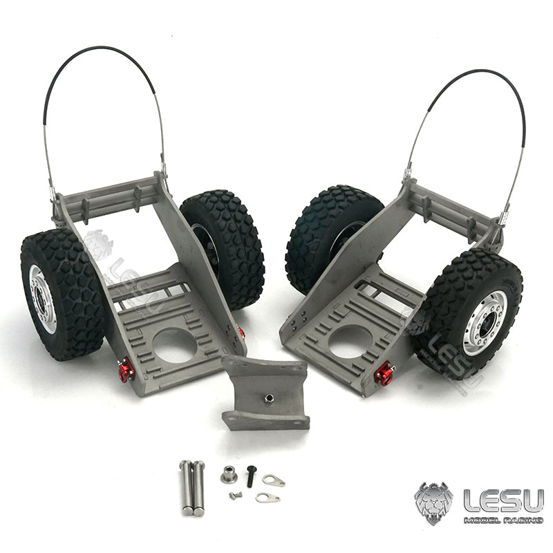 LESU 1/14 3 Arms Hydraulic Painted RC Excavators Digger DIY Model Electric Kits Metal Protective Fence Tree Digging Tool Selector