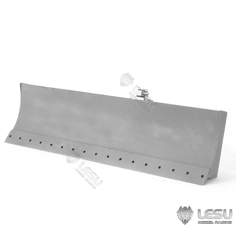 LESU 1/14 Aoue-LT5 Tracked Metal RC Hydraulic Skid-Steer Loader DIY Model Trailer Plate Rear Light Tracks Brush Cleaner Shovel