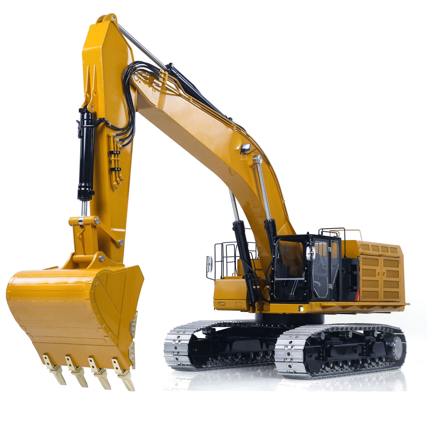 Finished LESU 1/14 Hydraulic RC Excavator 374 C374F Radio Controlled Digger RTR Heavy Machine Construction Car PL18EV LITE Battery Ready to Run