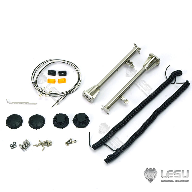 LESU 1/14 Aoue-DT60 RC Dozer Bulldozer Hydraulic Model Truck Pump Lights Motor ESC Servo Light Sound System GPS