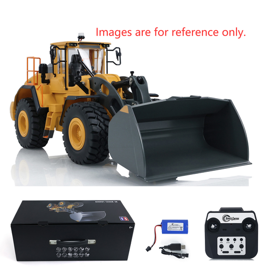 Second Hand US Stock L260H Loader 1/16 Double Eagle E592 RC Loader Remote Control Car Light Sound