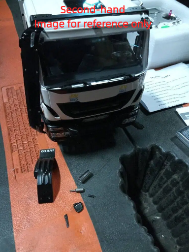 Second Hand US Stock 8X8 Differential Lock Axles Chassis 1/14 LESU Hydraulic RC Dumper Trucks RTR Remote Control Dump Car I6S Radio