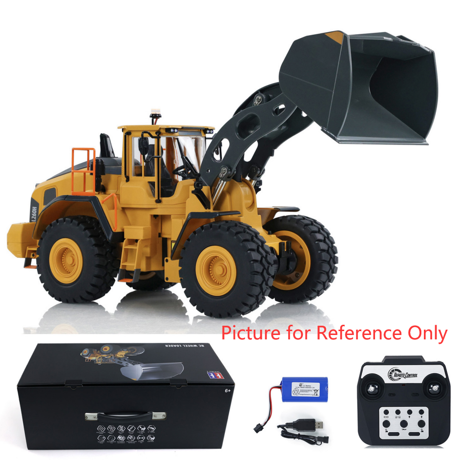 Second Hand US Stock L260H Loader 1/16 Double Eagle E592 RC Loader Remote Control Car Light Sound