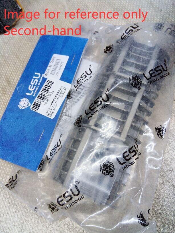 Second Hand US Stock Metal Dozer Shovel Rake Bucket for 1/14 LESU RC Hydraulic Skid Steer Loader Aoue LT5 LT5H WA100 Remote Control Construction Car