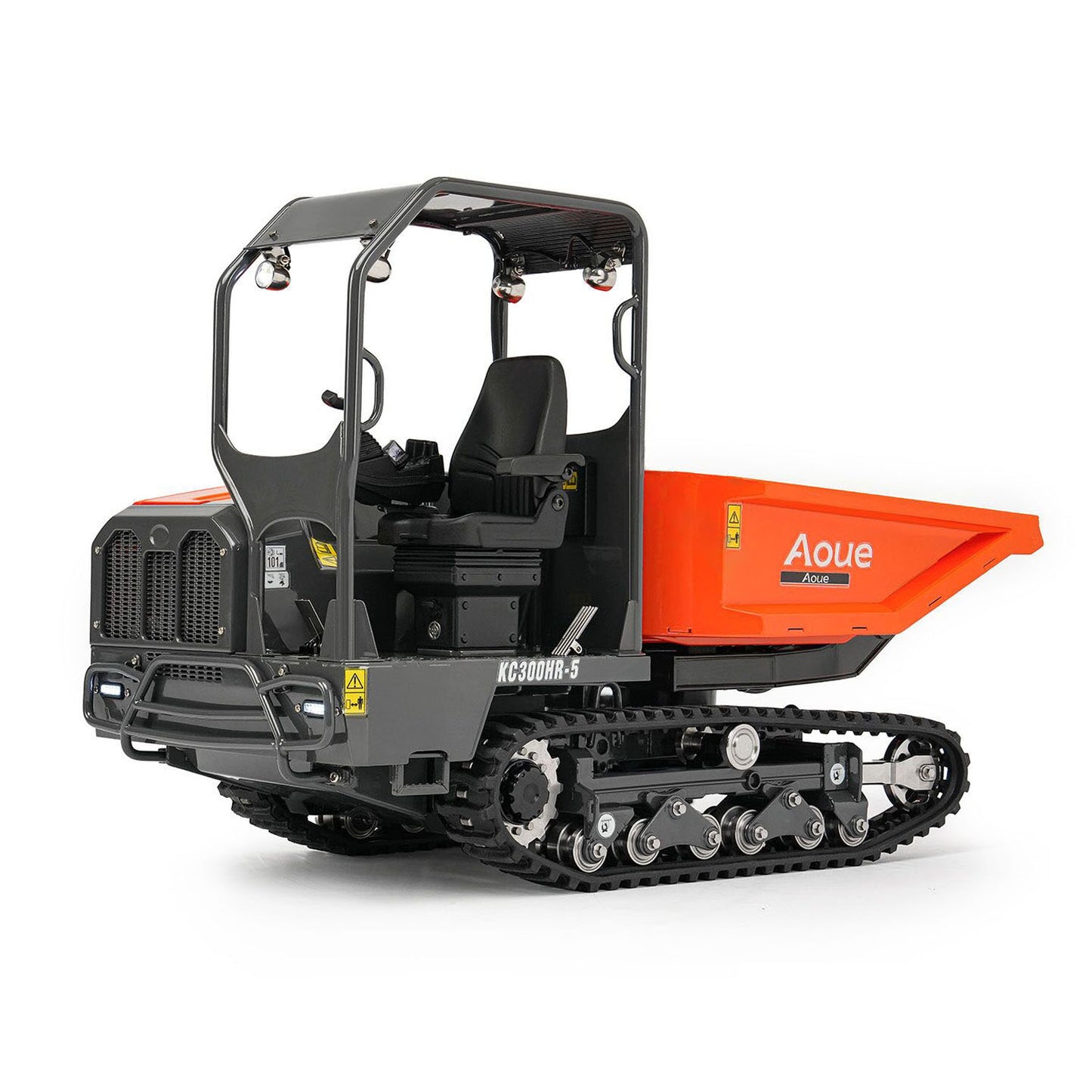 Metal LESU 1/14 Hydraulic Remote Control Tracked Dump Truck KC300HR-5 RC Dumper Model 180 Degree Rotation Openable Door Lights