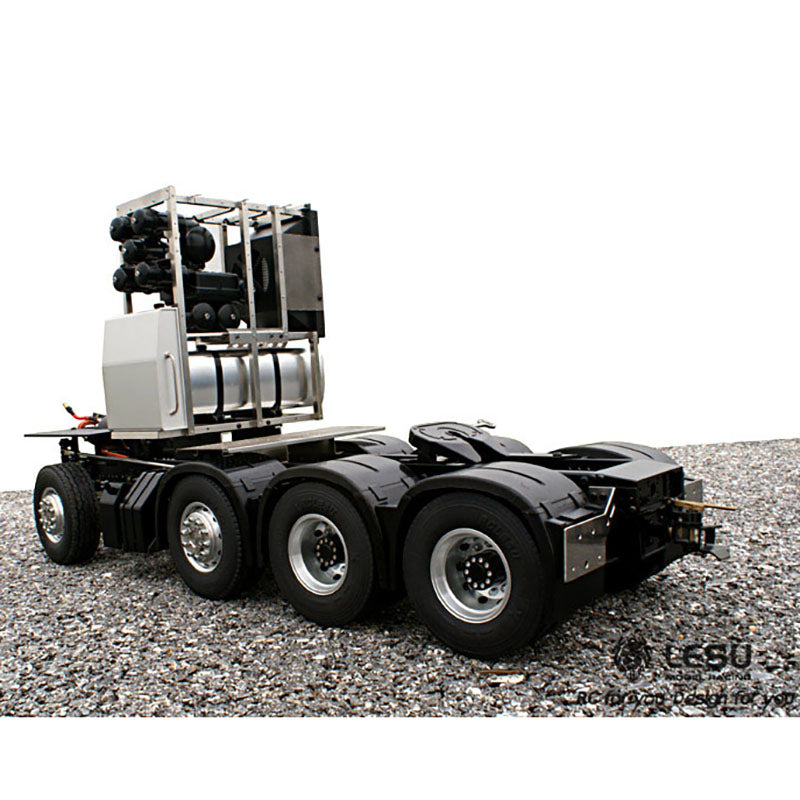 LESU 1:14 8*8 Metal 3363 RC Tractor Truck Radio Controlled Assembled Chassis Motor Servos DIY Cars Construction Vehicle Simulation