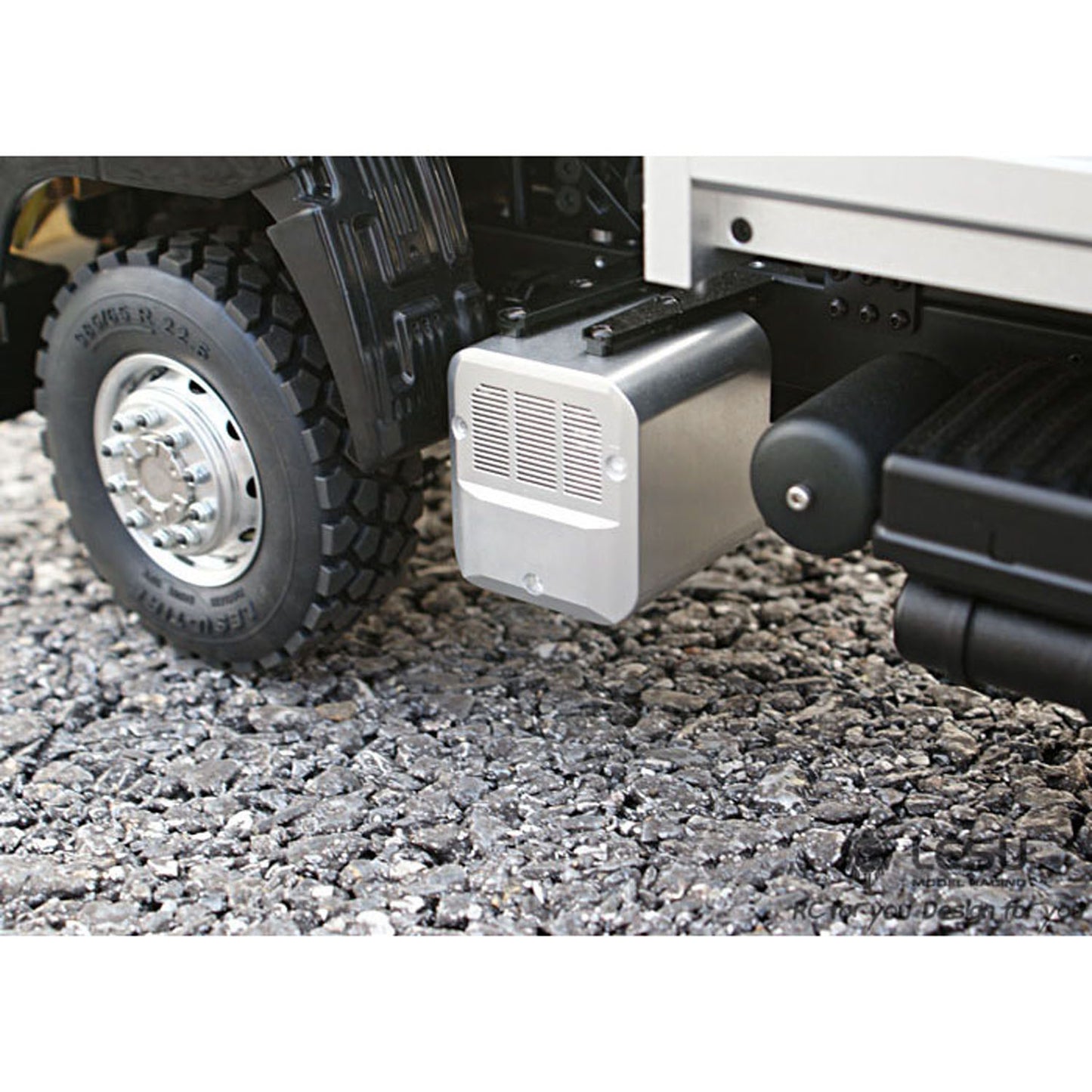 LESU 1/14 6*6 Metal Hydraulic Dumper Radio Control Truck ESC Gearbox Battery & Charger& Radio System 540 Power Motor