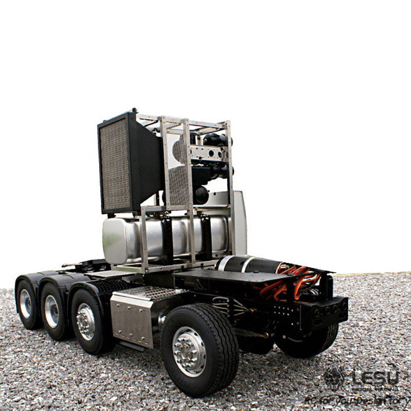 LESU 1:14 8*8 Metal 3363 RC Tractor Truck Radio Controlled Assembled Chassis Motor Servos DIY Cars Construction Vehicle Simulation