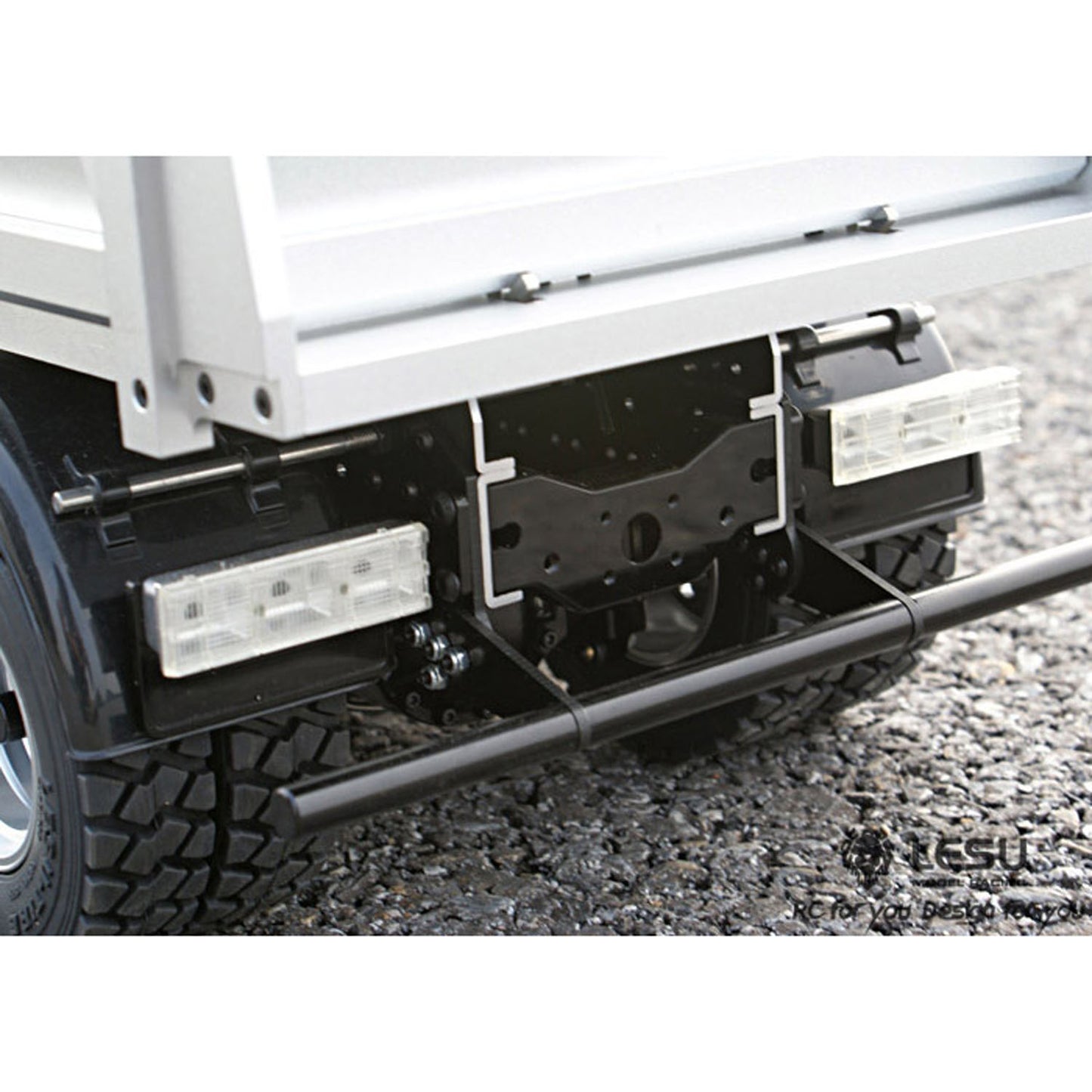 LESU 1/14 6*6 Metal Hydraulic Dumper Radio Control Truck ESC Gearbox Battery & Charger& Radio System 540 Power Motor