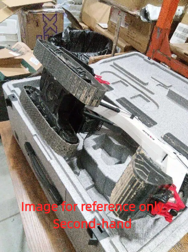 Second Hand US Stock 1/14 HUINA RC Metal Excavator Model Toys 1594 Radio Control Digger Light Sound Battery
