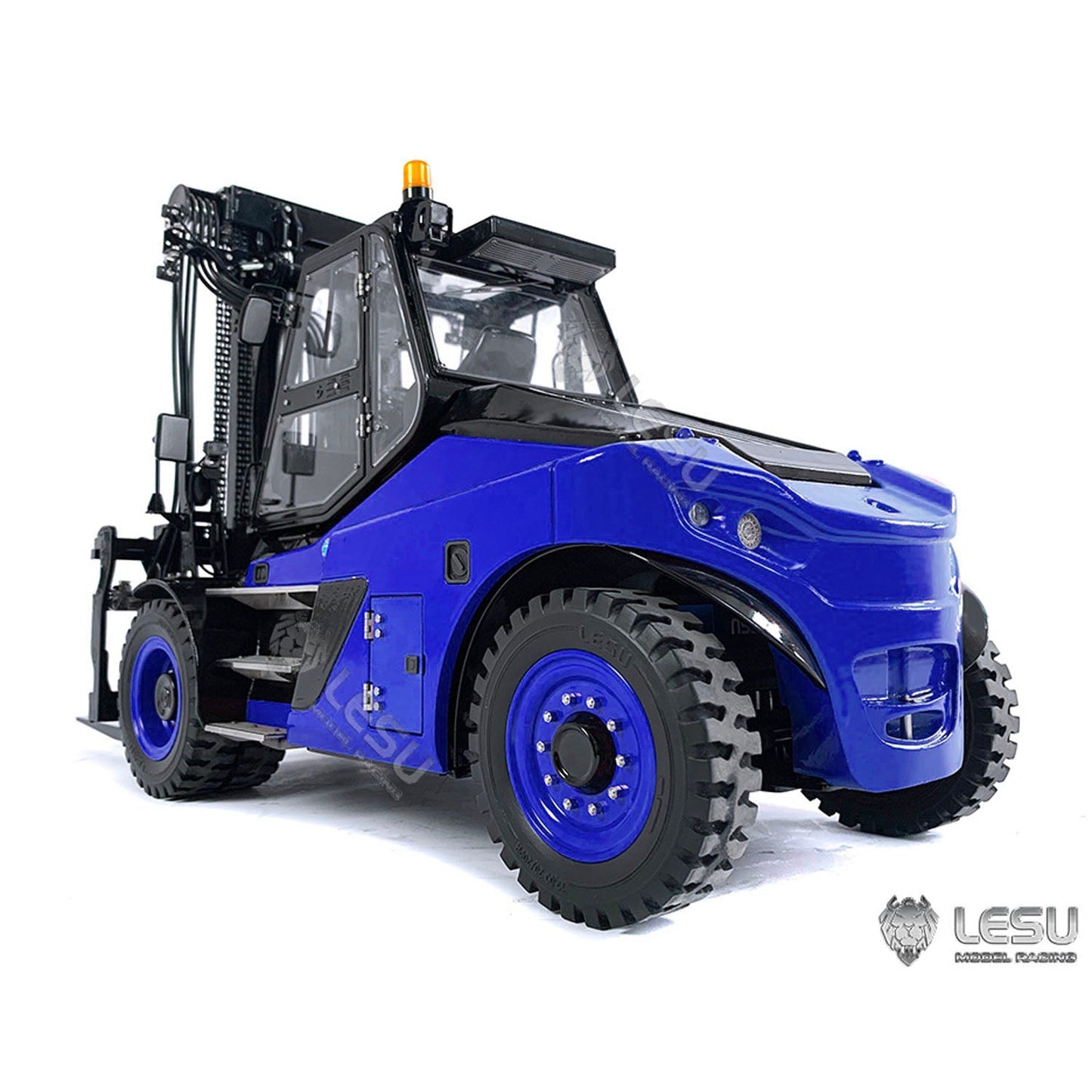 LESU 1/14 Aoue-LD160S RC Forklift Metal Remote Control Hydraulic Truck Models Sond Light System W/O Battery Charger