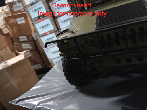 Second Hand US Stock HG 1/10 RC 4*4 P408 U.S. Military Vehicle Racing Car 2Speed ESC Motor 16CH Radio