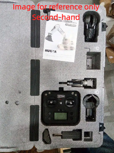 Second Hand US Stock HUINA New Upgrade 580 1/14 Metal Excavator Model Engineering Vehicle Electric Ball Grabber 360 Rotating Shear Claw Sound Lights