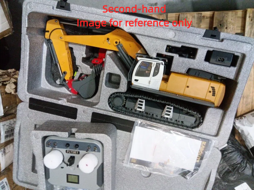Second Hand US Stock 1/18 Kabolite 5901 100S Electric Lifting RC Excavator Flysky Remote Control Digger Engineering Vehicle Electric Ripper Hammer