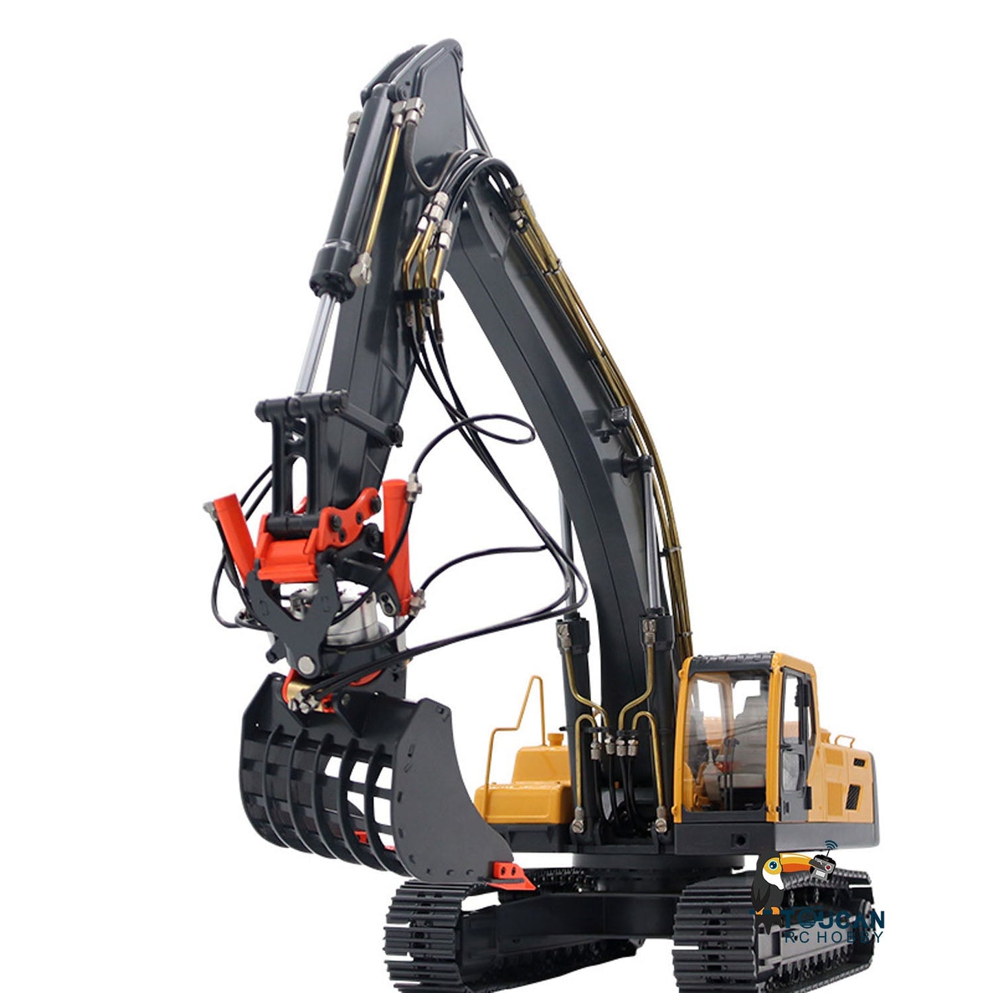 1/14 EC360 JDModel RC Hydraulic Excavator Radio Controlled Electric Diggers V2 RTR FlySky PL18 Ultimate Version ESC Servo Motor