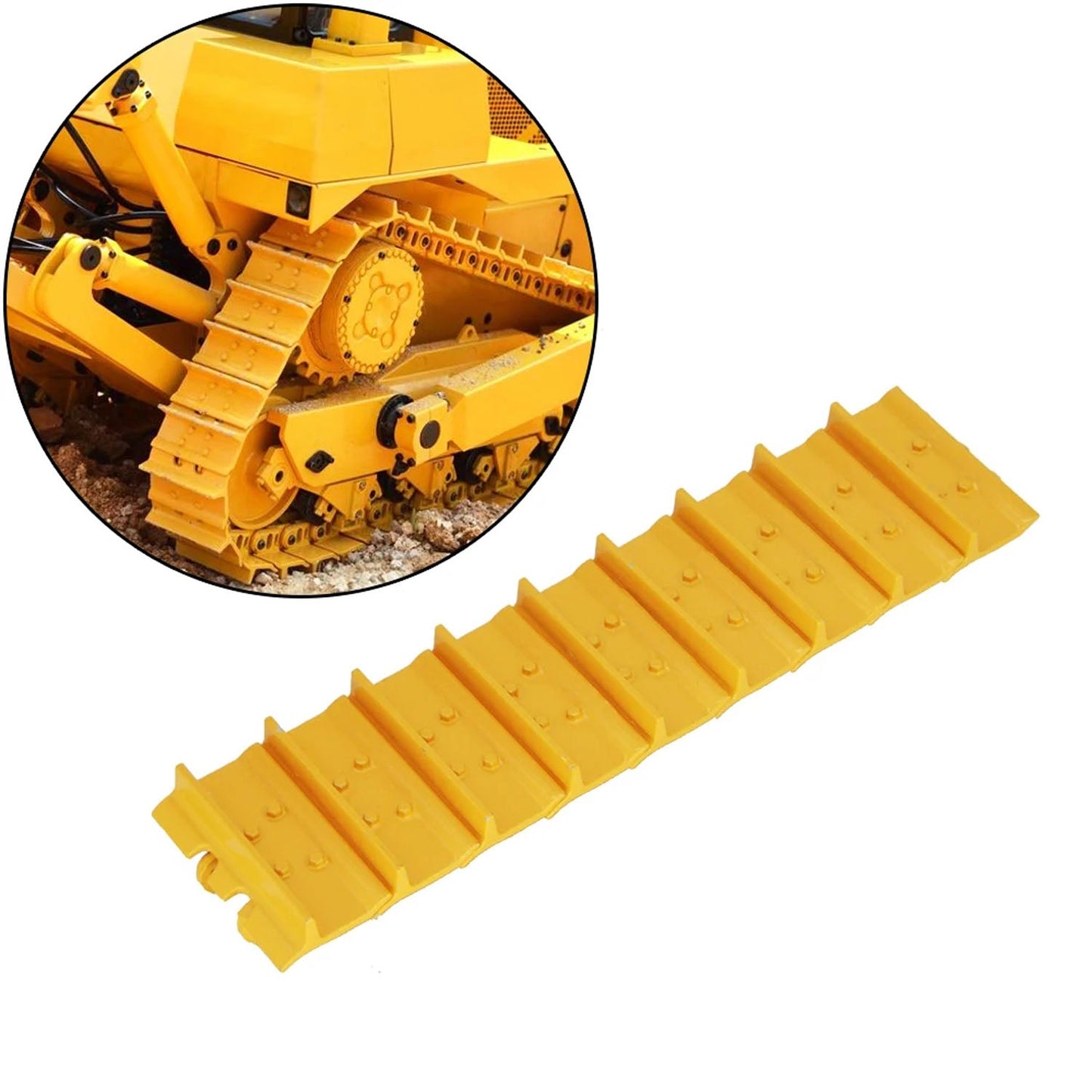 JDMODEL One Piece Track Pin 1Pair Tracks for 1/14 JDM-98 RC Hydraulic Bulldozer Radio Control Car Simulation Model DIY Parts