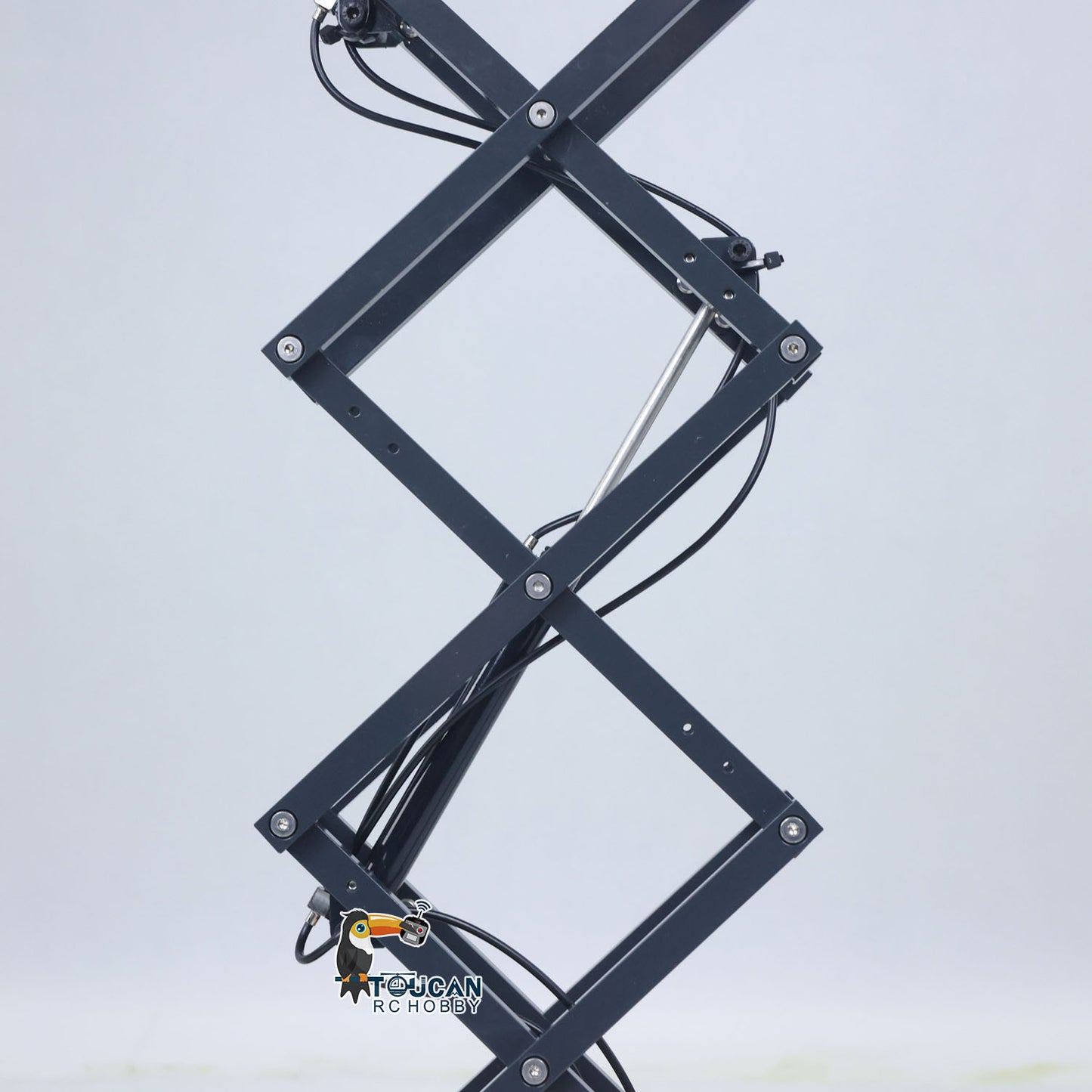 1/14 CUT CNC Metal RC Hydraulic Scissor Lift Aerial Work Platform Frame Mechanical