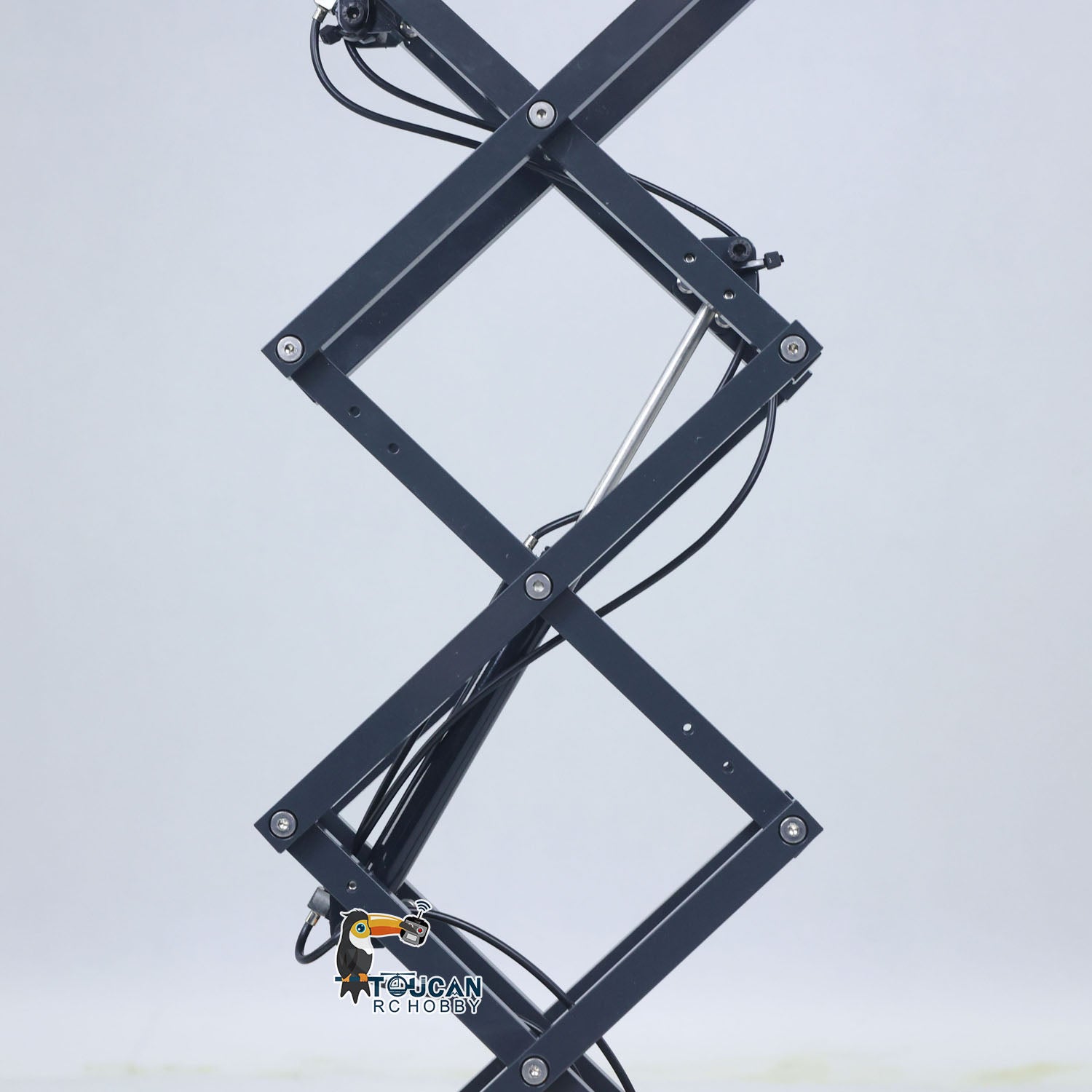 1/14 CUT CNC Metal RC Hydraulic Scissor Lift Aerial Work Platform Frame Mechanical