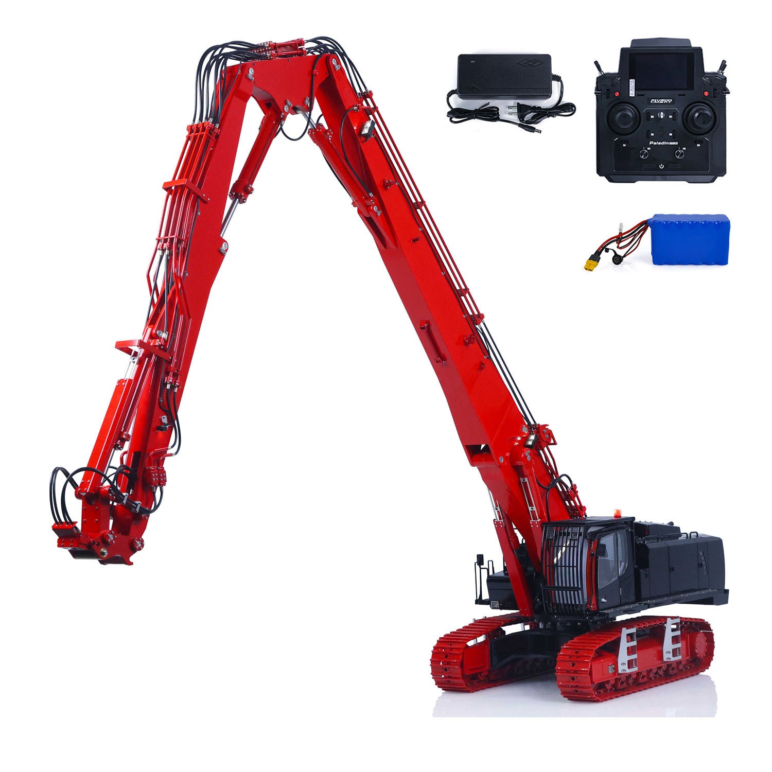 Combined 4-Way Large & 5-Way Medium Hydraulic Valve Block Detail CUT K970-300 RC Excavator