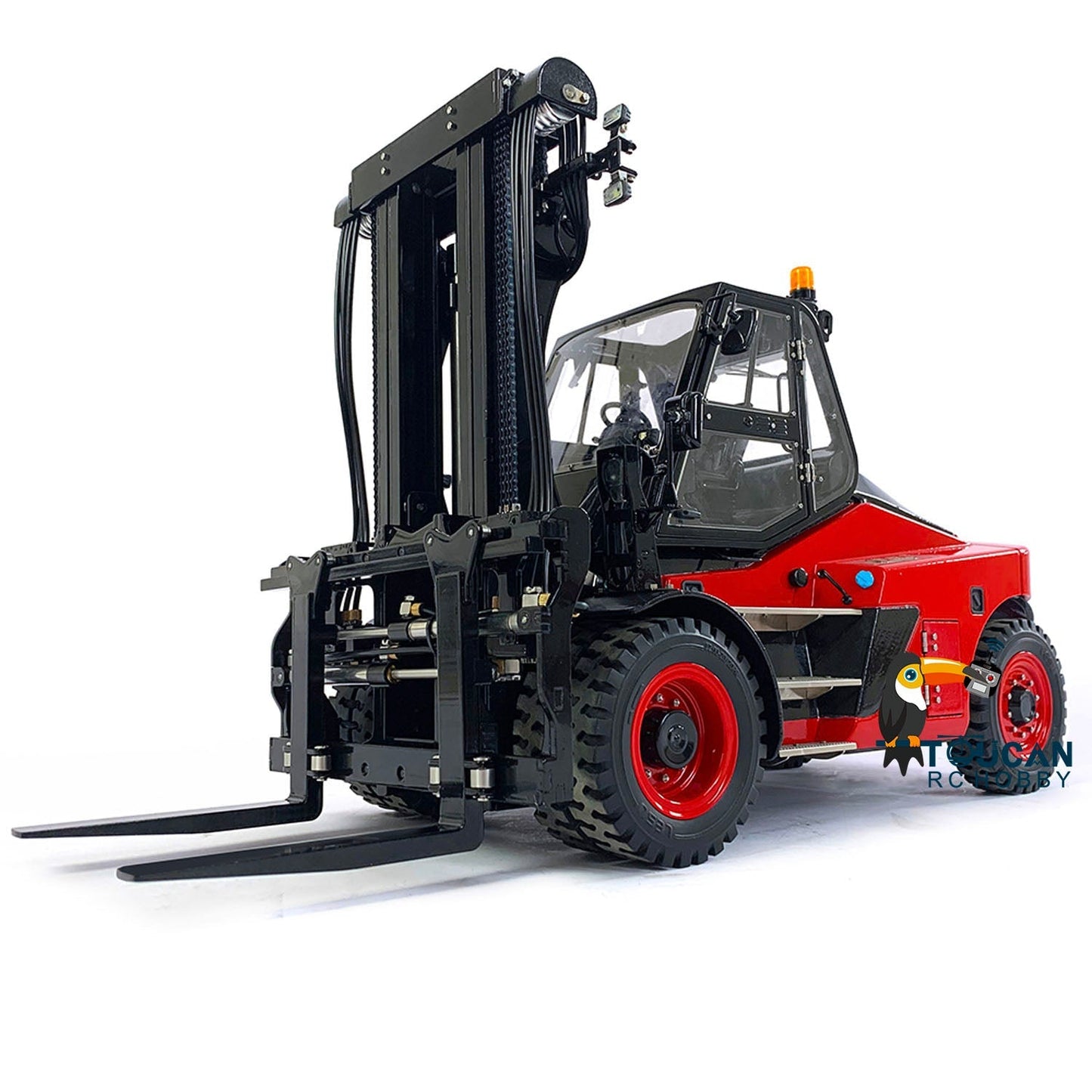 LESU 1/14 Aoue-LD160S RC Forklift Metal Remote Control Hydraulic Truck Models Sond Light System W/O Battery Charger