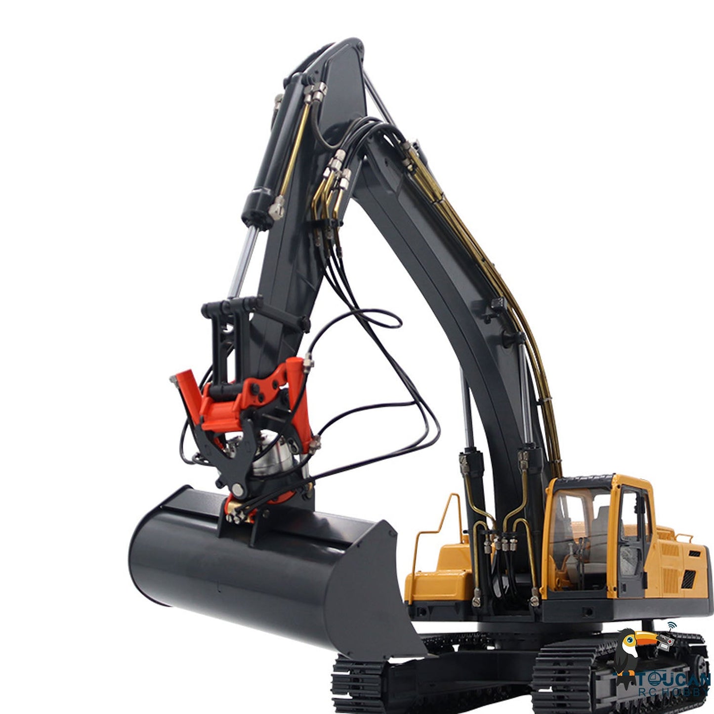 1/14 EC360 JDModel RC Hydraulic Excavator Radio Controlled Electric Diggers V2 RTR FlySky PL18 Ultimate Version ESC Servo Motor